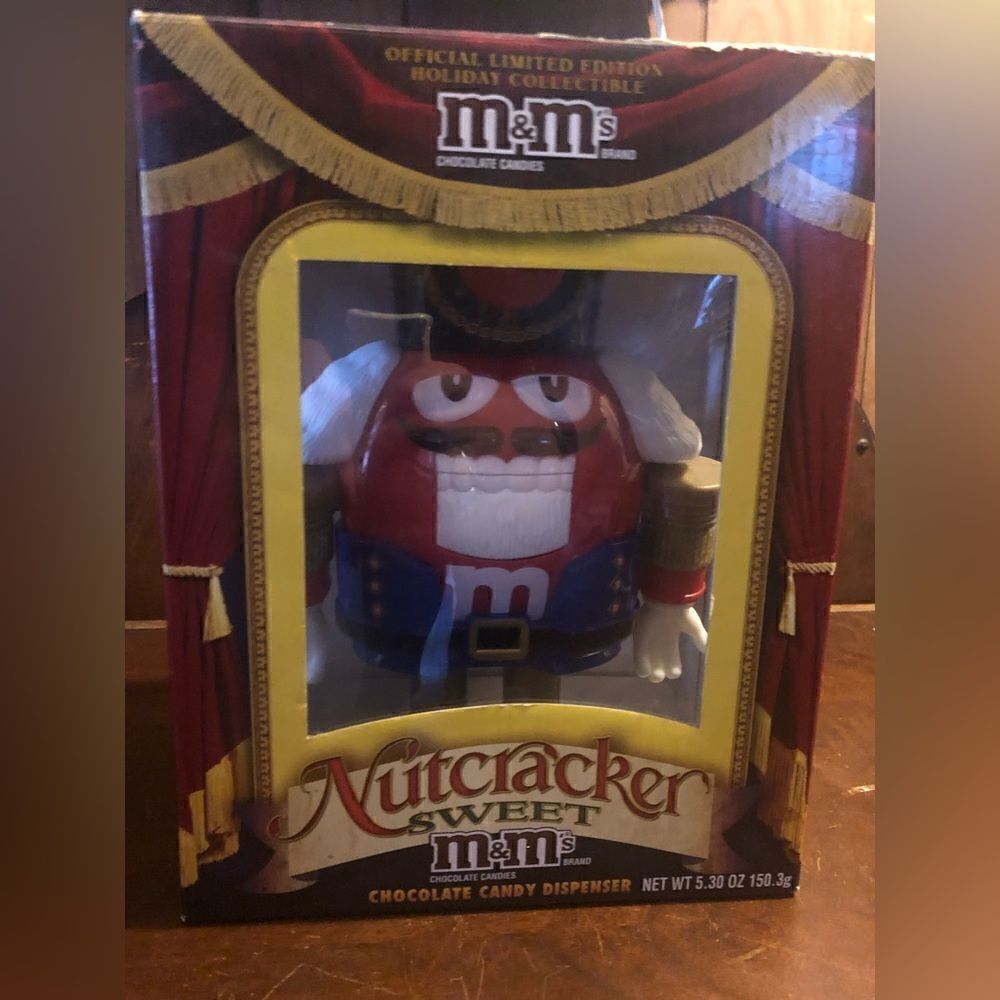 Nutcracker Sweet M&M candy dispenser. Limited Edition. Vintage